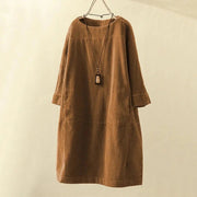 Damenkleid Lockerer Schnitt