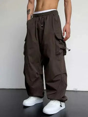 Michael | Herren Frühlings Weite Cargo Street Hose