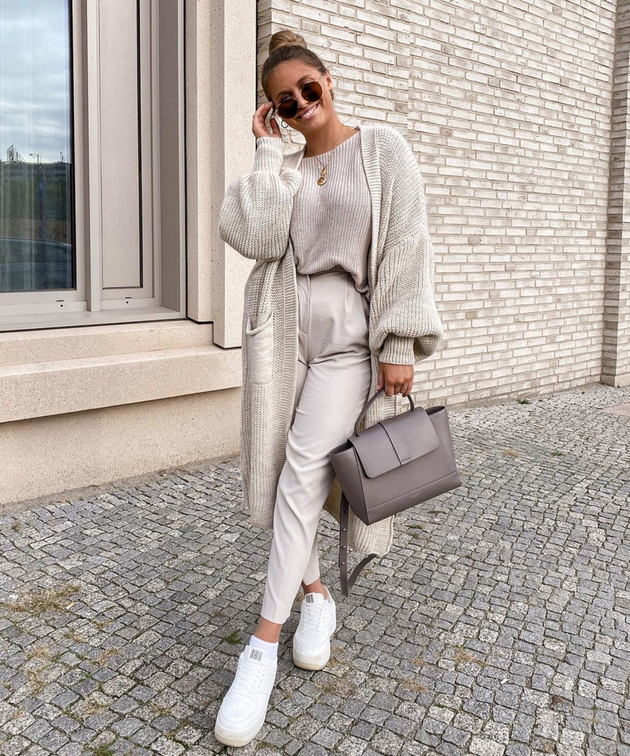 Leichtes lang Beige für dich