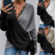 DILARA - LANGÄRMELIGER STRICKPULLOVER