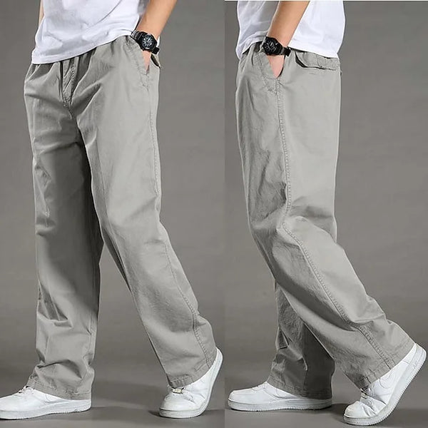 Adam – cargohose mit elastischem bund