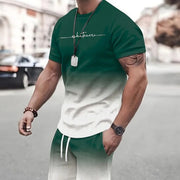 Sportliches Herrenset im modernen urbanen Stil aus atmungsaktivem Stoff - Mauro