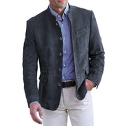 Herren Lässig blazer Mit Knopfdetail | Langarm