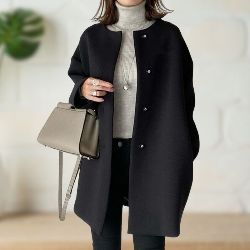 MELINA - ELEGANTER WOLLMANTEL