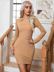 Leichtes - Lässiges Kleid mit Kragen für dich