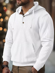 Colman – Elegantes Sweatshirt Mit Kapuze Und Struktur