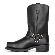 Herren Cowboystiefel | Mit Schnallengürtel