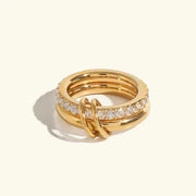 Doppelring Gold