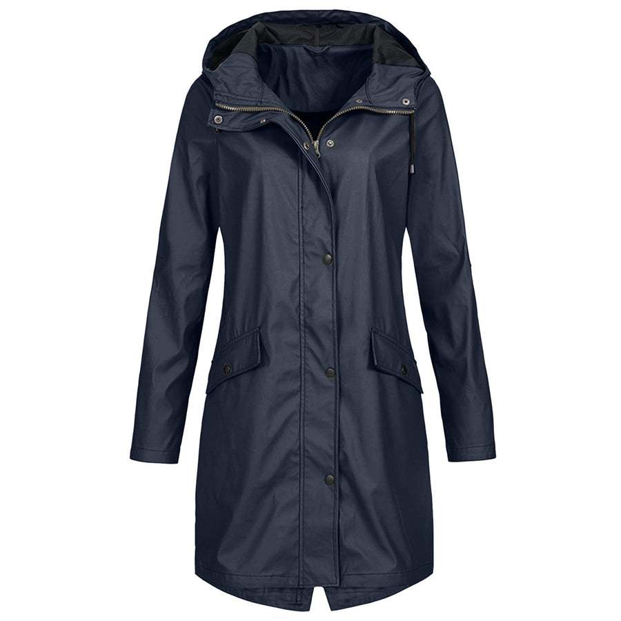 Regenjacke Damen Übergangsjacke | Funktional & Mit Kapuze
