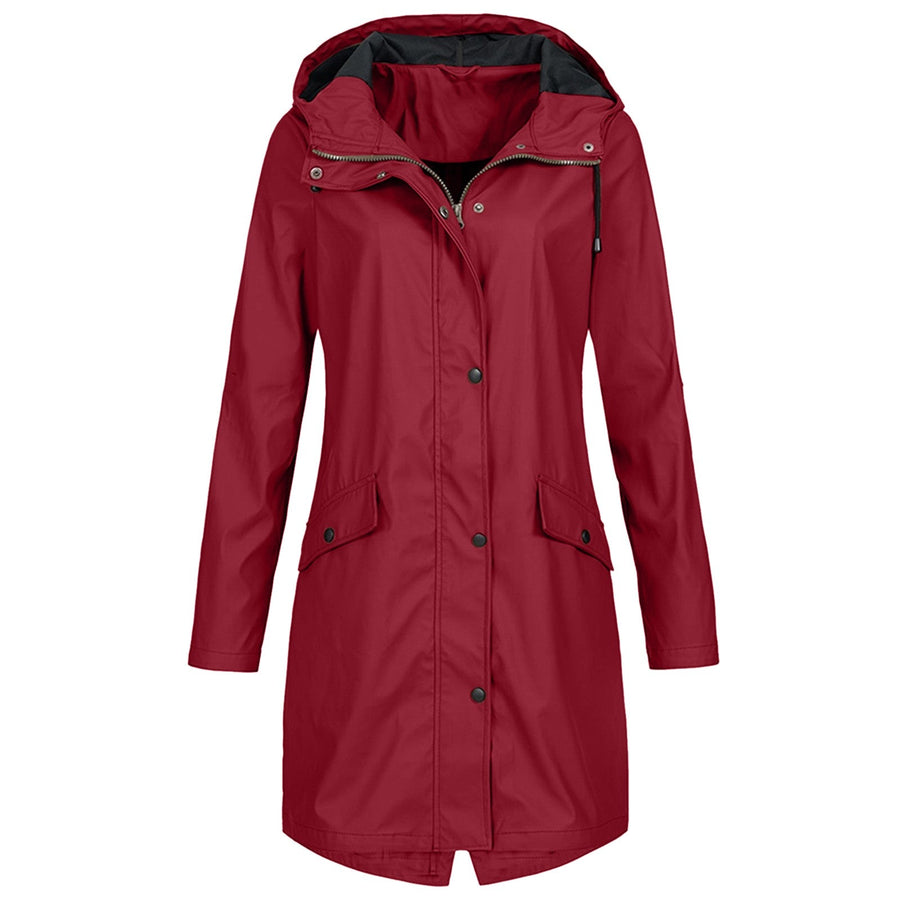 Regenjacke Damen Übergangsjacke | Funktional & Mit Kapuze