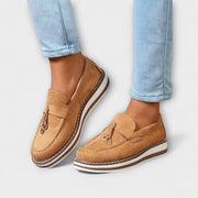 Valentina™ - Runde Nasen Casual Mokassins