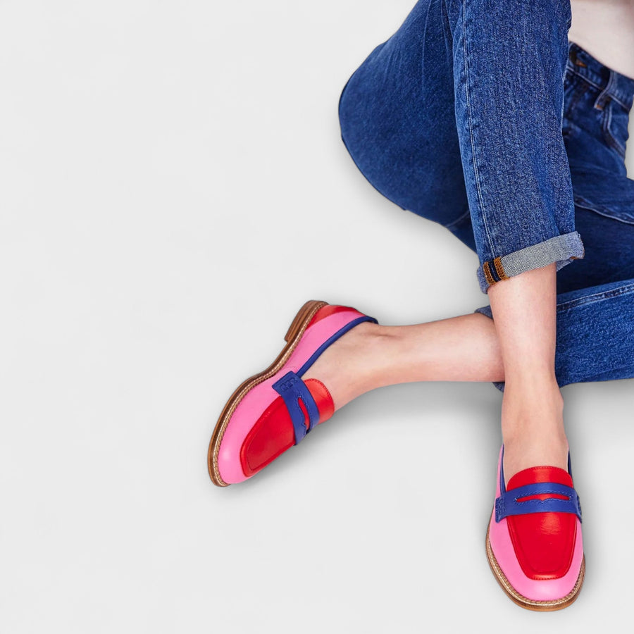 Lucia™ - Bunte Patchwork mit Runder Nase
