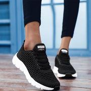 Heidi-Mode | Leichte Knöchelhohe Sneaker mit Rutschfester Sohle und Atmungsaktivem Tragegefühl