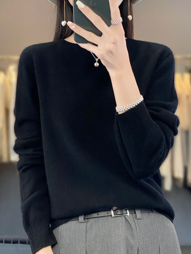 Anette | Warmer Pullover für kalte Tage