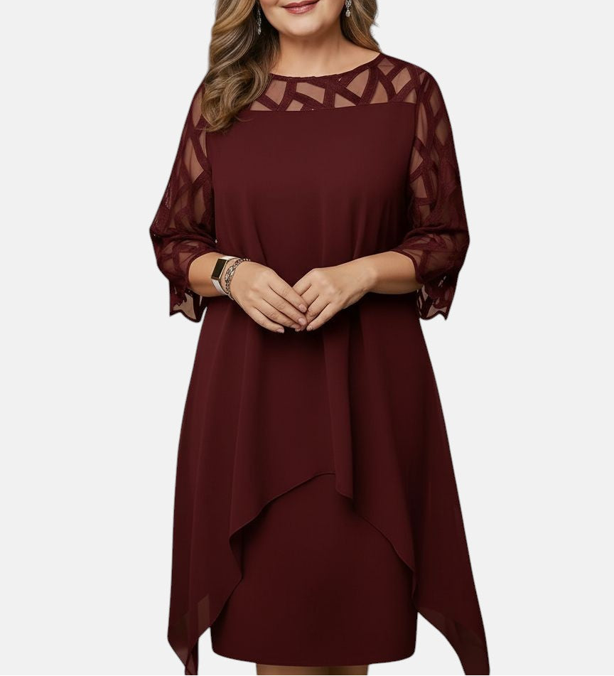 Yolanda™ - Elegantes, Bequemes Midikleid