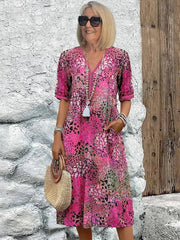 Tanya – Stilvolles Damen Sommerkleid