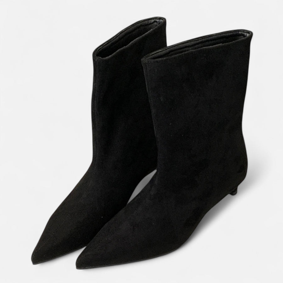 Helena | Stilvolle Damen Stiefeletten niedrig elegant