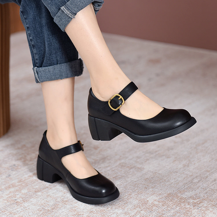 Mila® | Agnes Leder Mary Janes
