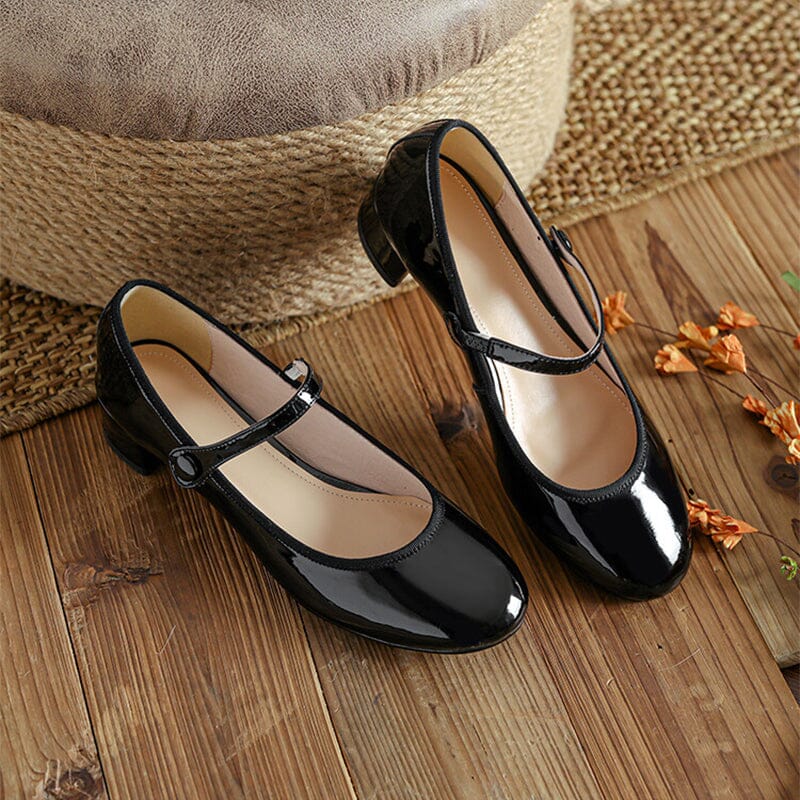 Adele® | Livy Leder Mary Janes