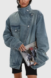 Reina | Handcrafted Artistic Denim Statement Piece