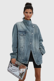 Reina | Handcrafted Artistic Denim Statement Piece