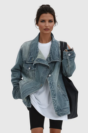 Reina | Handcrafted Artistic Denim Statement Piece