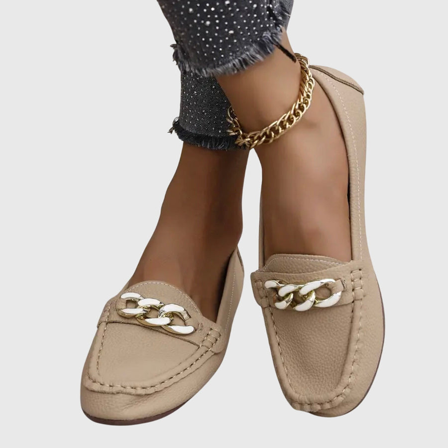 Orthopädische Slipper für Damen mit Kette