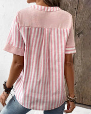 Mila | Elegante gestreifte Bluse