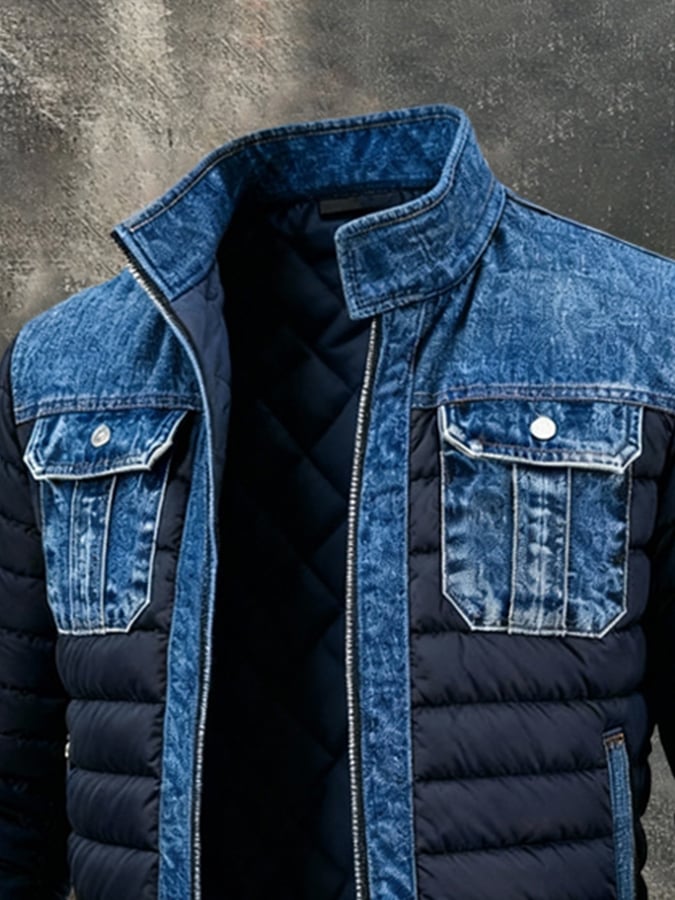 Paul | This Herren-Denim-Jacke doppelt modern elegant