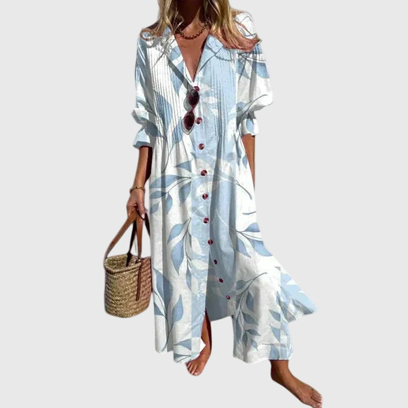 Ingrid | Damen Elegantes Bohemian Maxikleid – Boho Maxi Kleid Elegant 2026