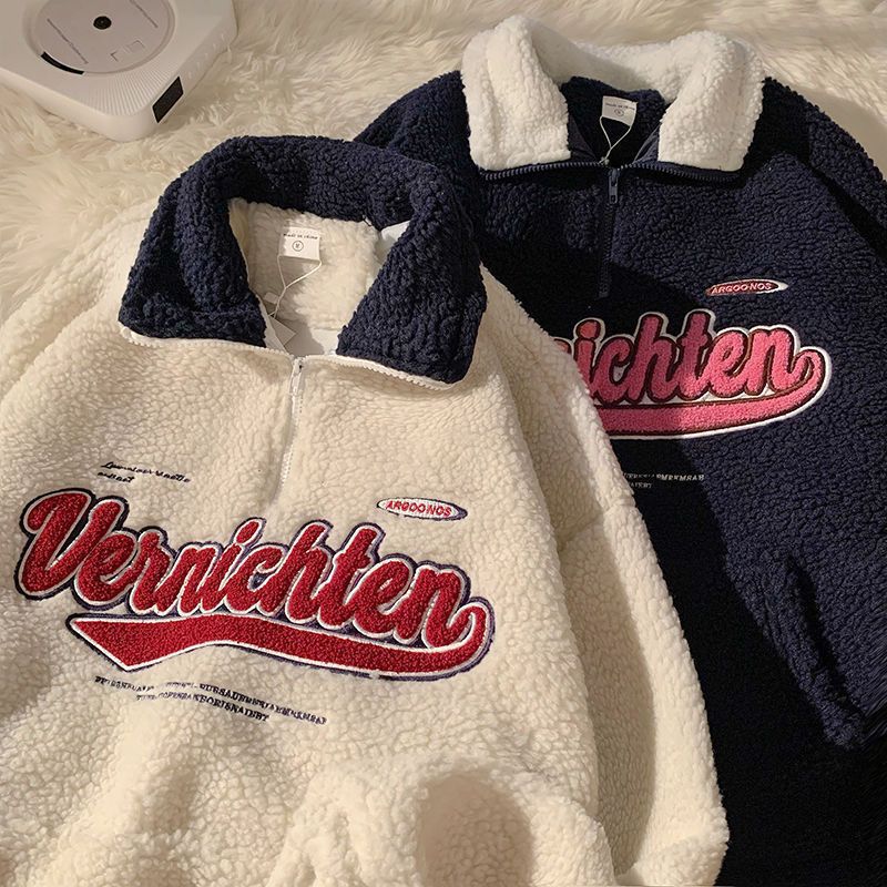 Zoe | Pullover mit halbem Reißverschluss und Kaschmirgefühl