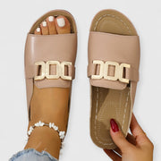Eva | Orthopädische stilvolle Schnallen-Sandalen