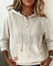 Lea | Damen Hoodie lässig modern & langärmlig