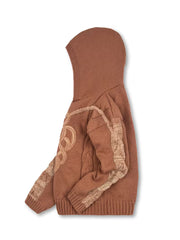 Cypriana – Eleganter Strick Pullover Mit Kapuze
