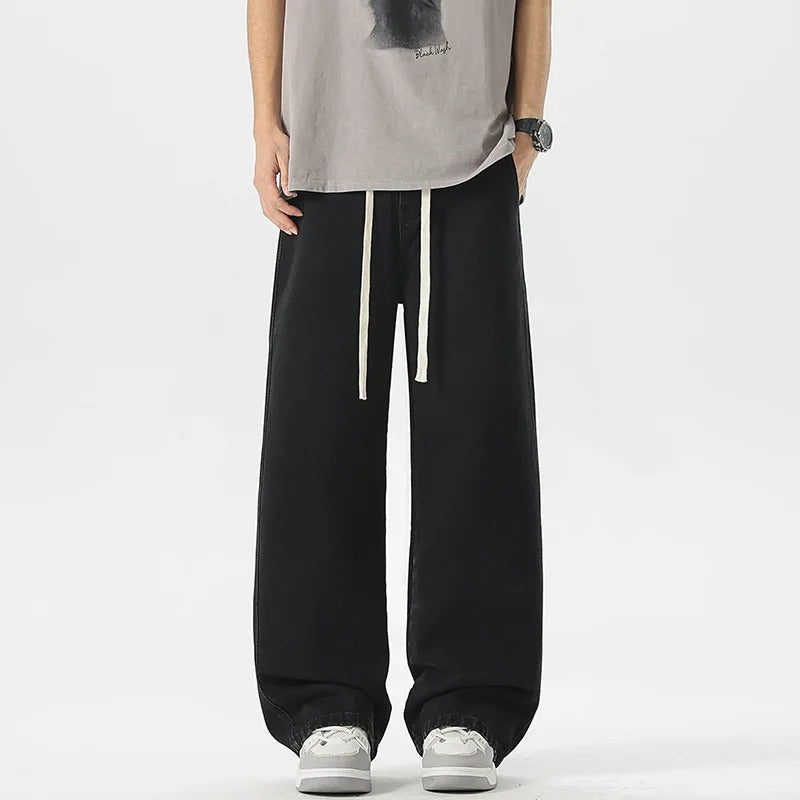 Michael | Herren Frühlings Jeans mit entspannter Passform und weitem Bein