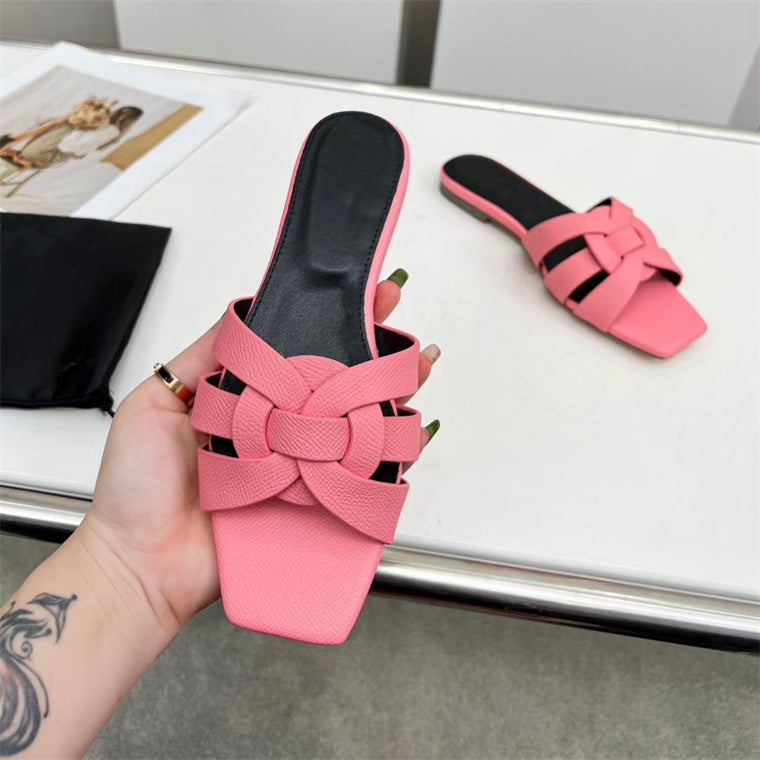 Heidi-Mode | Damenmode Einfache Kreuz Mittel-Hoch Schuhe