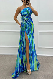 Fenna™ - Lebendige Elegante Drapierte Kleid