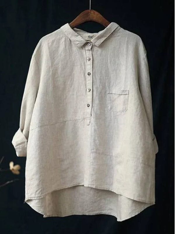 ELVIE | ELEGANTE LEINENBLUSE FÜR DEN SOMMER