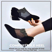 Luna | Pumps Mit Dickem Strassabsatz