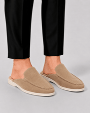 Elegante Herren Loafer Mit Offener Ferse