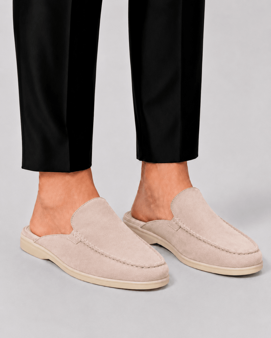 Elegante Herren Loafer Mit Offener Ferse
