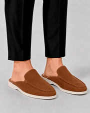 Elegante Herren Loafer Mit Offener Ferse
