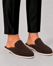 Elegante Herren Loafer Mit Offener Ferse
