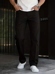 Elegante Herren Pantalon mit Geradem Bein