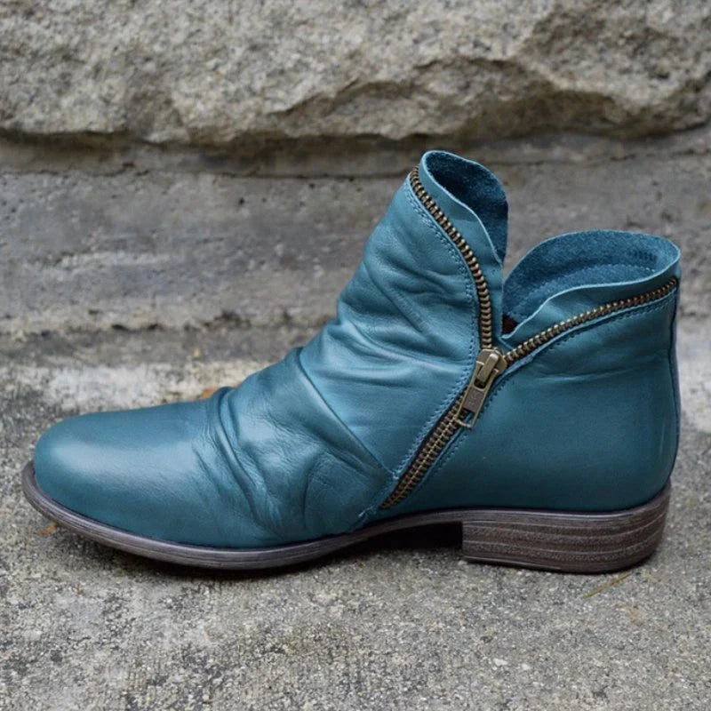 Heidi-Mode | Elegante Lederstiefeletten