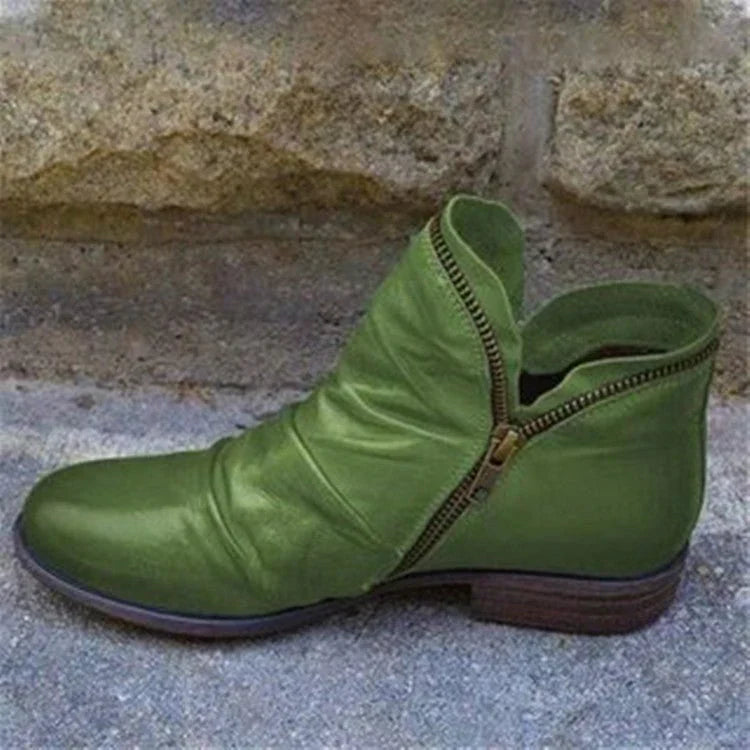 Heidi-Mode | Elegante Lederstiefeletten