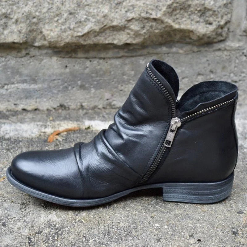 Heidi-Mode | Elegante Lederstiefeletten