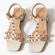 Elegante Riemchensandalen Damen mit Absatz