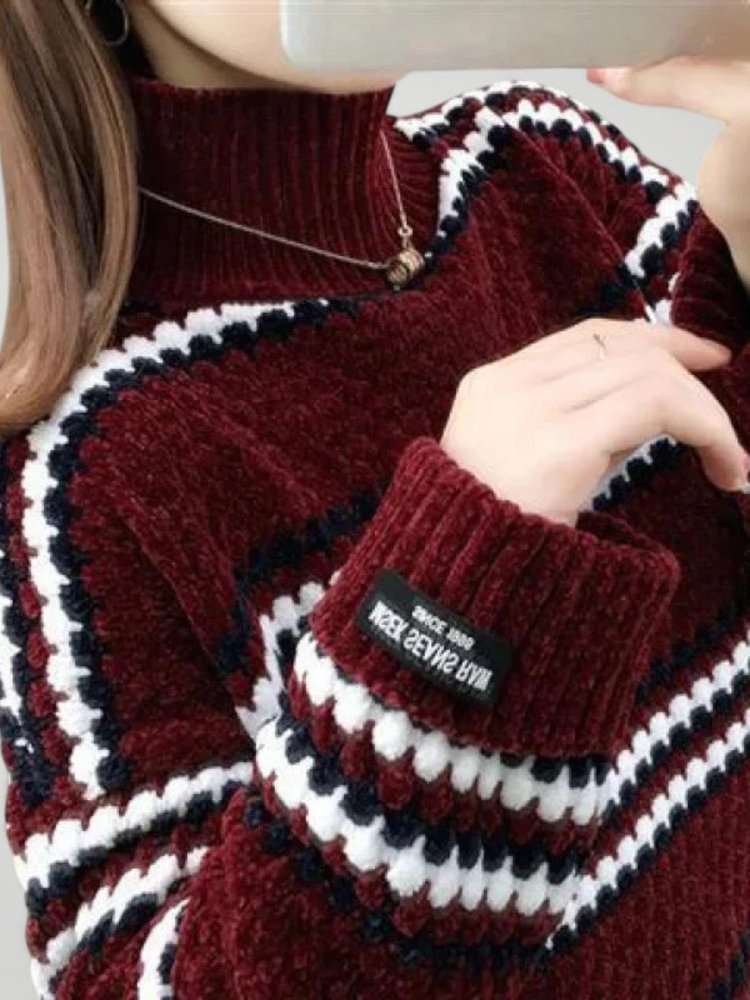 Anna | This Winterpullover Damen mit modernem Schnitt
