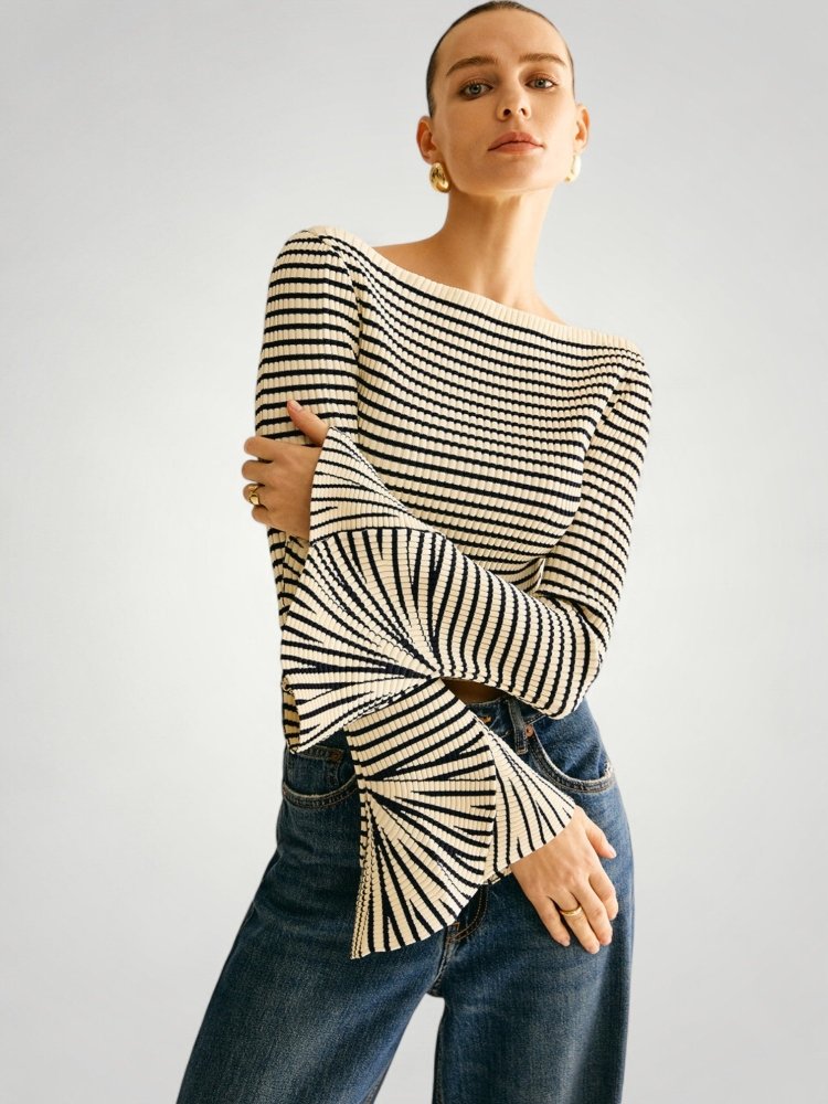 Paula | This Schulterpullover Damen elegant und modern